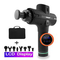 Massage Gun Deep Tissue Percussion Muscle Massager for Pain Relief,Handheld Cordless Personal Electric Professional Body Massager Sports Drill Portable Super Quiet Massager for Athletes(Sweetysun T15)