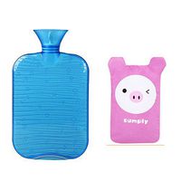 Hot water bottle Hot water bottle pink Children hot water bottle Hot water bottle pvc Hot water bottle explosion-proofl-pinkF