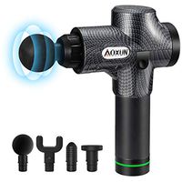 Piedle Deep Tissue Massage Gun Muscle Massager Percussion Therapy, for Athletes, Neck, Gym(Carbon Fiber)