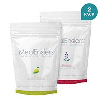 MealEnders Cravings Control Lozenges | Stop Overeating, Curb Cravings and Reduce Snacking | 25-Count Bag (2-Pack) (1x Citrus 1x Cinnamon)