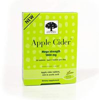 New Nordic Apple Cider Mega Strength, Vegan, Gluten Free, 1000mg, 30 Tablets, Pack of 6