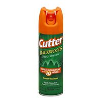 Cutters Backwoods Insect Repellent 6 Oz Spray (3 Cans)