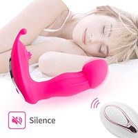 SeksBi 100% High Quality Invisible Remote Control Powerful Vibration Wand Wearable Stick with 12 Frequency Black Massger Adult Pleasing Device Discreet Package