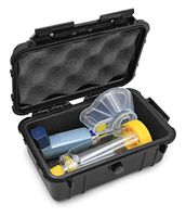 Casematix Asthma Inhaler Case Fits Inhaler Spacer for Adults or Kids, Inhaler Asthma and Mask with Airtight Seal for Medical Travel - Includes CASE ONLY