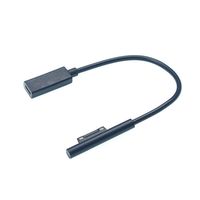 PCTC Compatible for Surface PD Charger Cable Cord, Compatible for Surface Pro 6/Pro5/Pro4/Pro3,Works with a 45W USB-C PD Charger and a C2C Cable Compatible for Surface pro6 pro5 pro4 pro3 Laptop Book