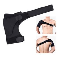 LIOOBO Shoulder Brace for Men Women Breathable Support with Adjustable Strap for Rotator Cuffs AC Joint Dislocated Prevention Tear Injury Relieve Pain Stabilize Protect Shoulders