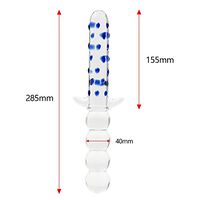BL Funny Stick Crystal Glass Trainer Beginner for Women and Men Wand