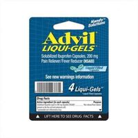 Advil Liqui-gels 200 Mg - 4 Trial Size Pack
