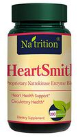 Natrition HeartSmith CoQ10, Nattokinase, N-Acetyl cysteine Enzymes Blends, antioxidant for Heart Health, 200 Capsules