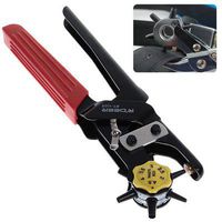 Professional RT-1025 6 Holes Revolving Leather Punch Pliers Clinching Tool