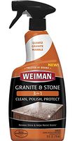 Granite Stone Clean, Polish and Protect - 24 Ounce - Streak-Free, pH Neutral Formula for Daily Use on Interior and Exterior Natural Stone