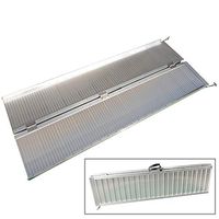 Simply-Me Folding Wheelchair Ramp 6 Ft Loading Ramp,Aluminum Alloy Threshold Ramp for Home Steps Stairs,Pet,Scooter,Bike,with Carrying Handle