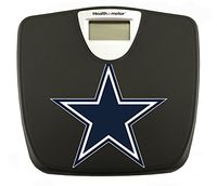 New Black Digital Bathroom Weight Scale Featuring The Cowboys Football Team Logo