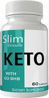 Slim Ensure Keto Diet Pills Advanced Energy Ketones with Go BHB Capsules Ketones Ketogenic Supplement for Weight Loss Pills 60 Capsules 800 MG GO BHB Salts to Help Your Body Enter Ketosis More Quickly