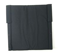 New Solutions UB3579 1 x 12 x 19 in. Nylon 18 in. Back for Wheelchair44; Black