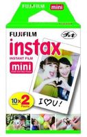 Fujifilm Instax Mini Instant Film, 30 sheets BUNDLE Includes Qty 1 Instax Mini Twin 10 Sheets x 1 Pack = 20 Sheets + Instax Mini Single 10 Sheets: Total 30 Pictures