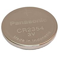 PANASONIC Batteries CR2354 Lithium Battery, 3V, Coin Cell