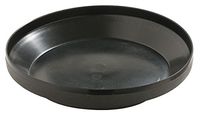 Dinex DX108703 High Heat Plastic Pellet Underliner, 9-1/2" Diameter x 1-7/8" Height, Onyx, For Insulated Domes (Case of 12)