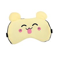 Drasawee Kawaii Comfort Sleeping Ice Bag Stuffed Eye Mask Blindfold 3#