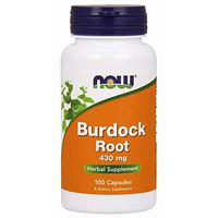 NOW Supplements, Burdock Root (Arctium lappa)430 mg, 100 Capsules