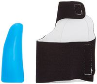 Rolyan Deluxe Bunion Splint for Left Foot, Fixed Position Brace for Big Toe & Bunion Relief, Slip Resistant Splint for Bunionectomy Rehabilitation & Recovery, Soft Foam Toe Alignment Support Brace