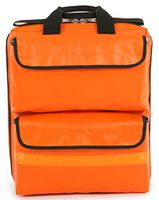 R&B Fabrications 880OR Heavy Weight Vinyl Air Bag Equipment Pack, 20" Length x 17" Width x 7" Height, Orange