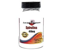 Spirulina 410mg * 200 Capsules 100% Natural - by EarhNaturalSupplements