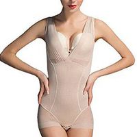 EUBUY Women Full Body Shaper Corset Waist Cincher Slimming Thigh Reducer Bodysuit Shapewear Nue XXL Taille