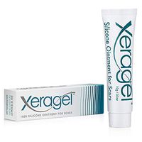 Xeragel 100% Silicone Scar Treatment Ointment — Clinically Proven to Reduce the Appearance of Old & New Scars — Sealed Tube, 10g
