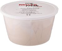 Sammons Preston Micro-Fresh Putty, Antibacterial, Antifungal, and Antimicrobial Therapy Putty for Hands and Feet Exercises, Tendonitis, Arthritis, Color Coded Non-Toxic Clay, Supersoft, Tan, 1 Pound