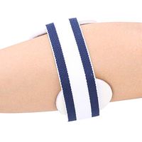 ZJchao Elbow Support Adjustable for Tennis Golfer,Epicondylitis Brace Strap Lateral Pain Syndrome(M)