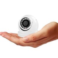 HIFROM(TM) 700tvl CCD Mini Professional Compact Hd 30m Ir Small Metal Mini Dome CCTV Camera 3.6mm Lens