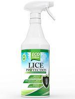 Eco Defense Lice Treatment for Home, Bedding, Belongings, and More - Safe Organic, Natural, and Non Toxic Ingredients - Works Fast to Kill & Repel Lice from Your Environment (16 oz)