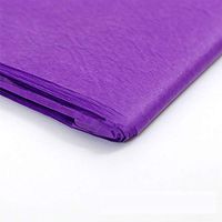 Glumes 50pcs Premium Quality Tissue Gift Wrapping Paper Crafts, Packing and More, 20 x 26 inches for Art Craft Floral Birthday Party Festival Gift Wrapping Decorative Tissue Paper Pom Pom - Purple