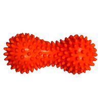 dna18729nd Durable Peanut Shape Yoga Fitness Massage Ball PVC Muscle Relax Body Hand Foot Massager Orange