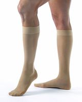 JOBST UltraSheer Knee High with SoftFit Technology Band, 30-40 mmHg Compression Stockings, Closed Toe, X-Large Full Calf, Natural