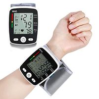 Sunywear Automatic LCD Digital Display Wrist Blood Pressure Monitor Pulse Oximeters, USB Charging