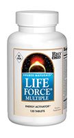 Source Naturals Life Force Multiple Iron Free Daily Multivitamin High Potency Essential Vitamins, Minerals, Antioxidants & Nutrients - Energy & Immune Boost - 120 Tablets