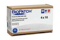Ethicon BIOPATCH Protective Disk with CHG, 4150, Antimicrobial IV Dressing, 2.5 cm Diameter with 4 mm Center Opening, Medical Supplies
