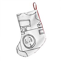 Christmas Decorations Stockings 18" Camera Coloring Pages Camera Marvellous Big Xmas Socks for Home Decor