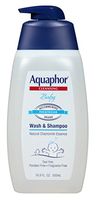Aquaphor Baby Cleansing Wash And Shampoo 16 Ounce Pump (500ml) (2 Pack)