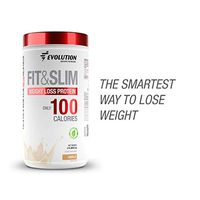 Evolution Low Carb Fit and Slim Grass Fed Whey Protein – High Fiber – Keto Approved – Stevia Sweetened – Only 100 Kcal per Serving – 2 Pounds - 30 Servings – Award Winning Taste Vanilla