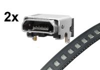 2 pcs of USB Jack / Charging Port Receptacle Replacement Part for Amazon Kindle Fire