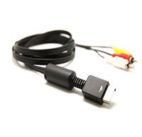 PS2 PS3 AV Cable / Composite AV Connection cable for PlayStation 2 3