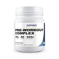 Nutricost Pre-Workout Complex Powder Fruit Punch (60 Serv)