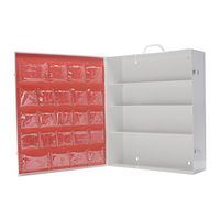Extra Wide 4 Shelf Empty First Aid Box