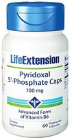 Life Extension Pyridoxal 5-Phosphate 100 Mg Vegetarian Capsules, 60-Count, packaging may vary