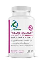 Sugar Balance | All Natural High Potency Formula | Support Heathy Blood Sugar | Immune Function Support | Promote Antioxidant Protection | Control High Glucose | by VITAGLOBAL 60 Capsules