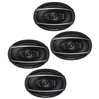 Pioneer (2 Pairs) TS-A6970F 5-Way 600 Watt 6" x 9" Coaxial Car Speakers 6x9