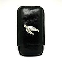 Sea Turtle 3-Finger Cigar Case – Leather Cigar Case – Cigar Cutters by Jim